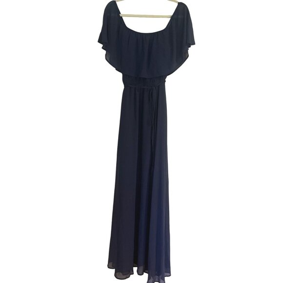 Baltic Born Dresses & Skirts - Baltic Born Navy Blue Maxi Dress Women’s XXL New Formal Evening Gown Flowy